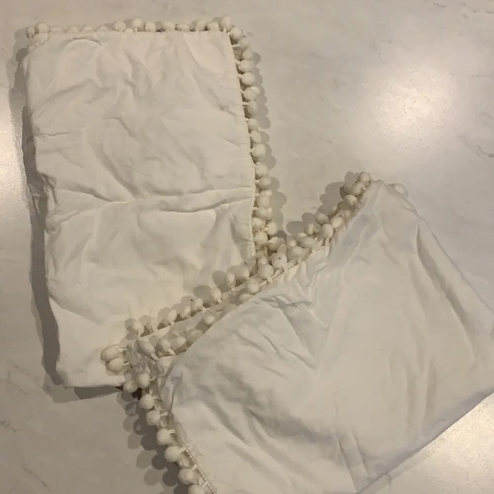 Pom Pom Comforter Cover & Pillowcase Set